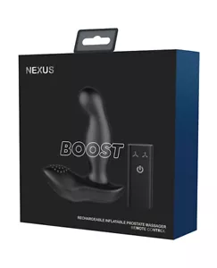 Nexus Boost Prostate W/inflatable Tip - Black - Picture 1 of 4