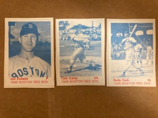 1946 Boston Red Sox Joe Dobson Signed(onBack) TCMA  Reprint Cards(1975)w/COA