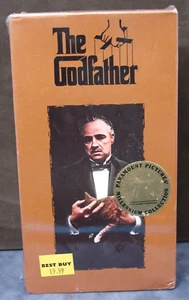 The Godfather VHS 1972, 8049 2 Tape Still in it's shrink-wrap - Picture 1 of 7
