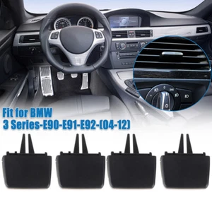 4 pcs Front Air Vent Outlet Tab Clip Fits AC Repair BMW 3 Series E90 E91 328 335 - Bild 1 von 6