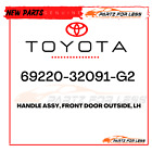 69220-32091-G2 Toyota Genuine Handle Assy, Front Door Outside, Lh New Oem