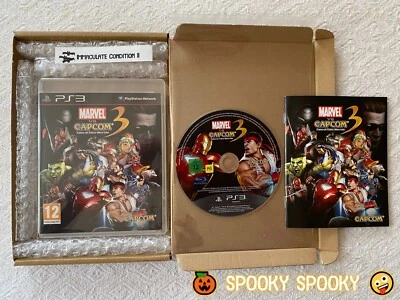 Marvel vs CAPCOM 3 Fate of Two Worlds PS3 - UK PAL Immaculate with Natural Disc - Image 1 of 4