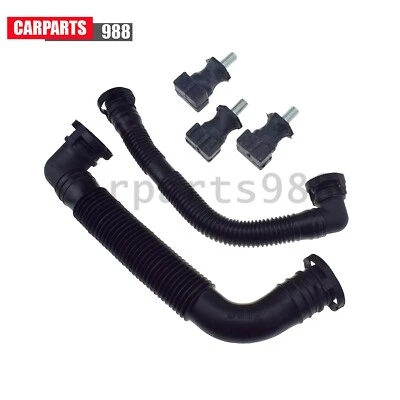Kit de manguera de respirador de bomba de aire secundaria Smog para VW Golf Passat Audi A3 06A131127L Foto 1 de 4