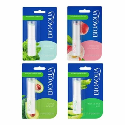 Bioaqua Natural Moisturising Lip Balm Lipstick Nourishing Lip Care Flavoured
