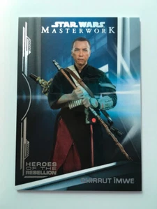 2019 Star Wars Masterwork Chirrut Imwe Heroes of the Rebellion #HR-13 - Picture 1 of 4