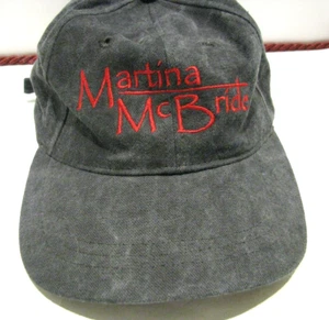 Martina McBride "Evolution" Concert Tour Baseball Logo Strap back Hat Cap 1997 - Picture 1 of 3