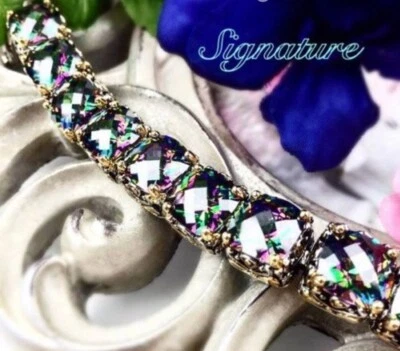 Park Lane северное сияние подпись теннис браслет Crown установка была $843 редкая! - Изображение 1 из 4