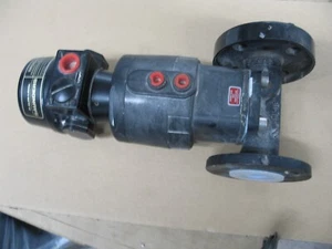 NEU SAUNDERS 33750 EC ACT DIN25 ANSI 150 PFA AUSGEKLEIDET VENTIL & SW BOX 2-SPDT SW P9915 - Bild 1 von 5
