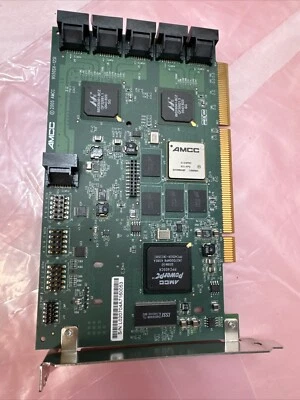 AMCC 3Ware 9550SX-12 16-Port SATA RAID PCI-X  Controller Card 500-0207-01 - Image 1 of 4