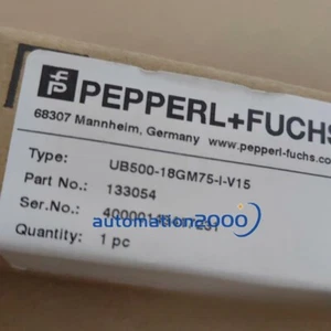 1pc New Pepperl+Fuchs UB500-18GM75-I-V15 ultrasonic sensor - Picture 1 of 3