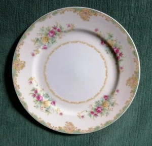 Assiette à dessert à motifs floraux MONARCH CHINA "CORONADO" Occupied Japan - Picture 1 of 2