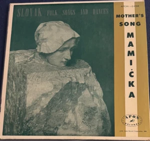 Mamička - Mother's Song: Slovak Folk Songs And Dances (Deep Groove; Ex/VG+) - Picture 1 of 2