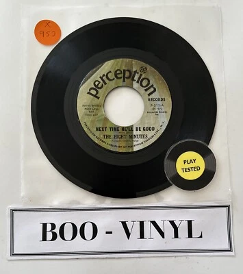 The Eight Minutes - Next Time He'll Be Good 7” Soul Funk Vinyl Record EX  - Bild 1 von 4