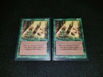 MTG 1x Revised green uncommon HP German FBB Regrowth ships w/ tracking - Image 1 of 2