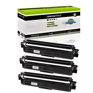 GREENCYCLE 3PK TN221BK Toner Fits for Brother HL-3150CDW HL-3180CDW MFC-9140CDW - Picture 1 of 24