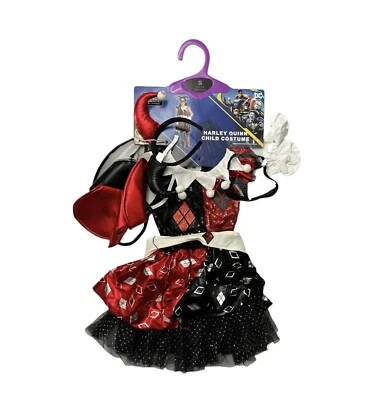 DC Harley Quinn Niña Tutú Vestido y Accesorios Halloween y Disfraz de Vestir Foto 1 de 2