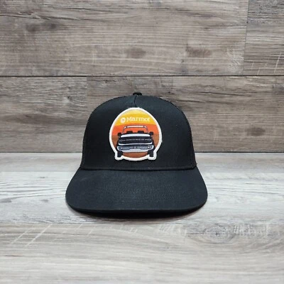 Marmot Bronco Cap Hat Adult Mens SnapBack Trucker Meshback Car Embroidered Logo  - Изображение 1 из 4