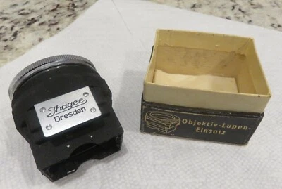 Thagee Dresden Objektiv Lupen Einsatz (lens magnifying glass insert) Germany - Image 1 of 4