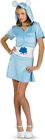Disguise Tween Girls Care Bear Grumpy Bear Blue Hoodie Dress Size 14-16