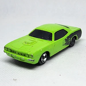 2009 Maisto Plymouth Hemi Cuda, Grabber Green 1:64, Preowned - Picture 1 of 7
