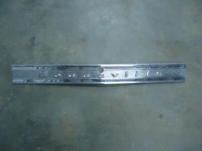 Pontiac 1968 Bonneville Tail Panel Moulding Trim Ornament Emblem 68 OEM - Image 1 of 4