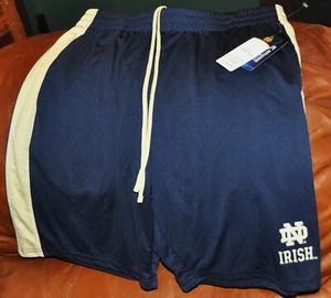 Notre Dame Fighting Irish shorts MEN"S large NEW with Tags 2025 playoffs blue - Picture 1 of 1