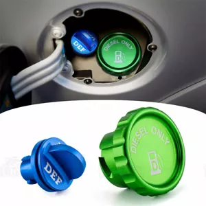 (Diesel Fuel Cap) and (DEF Cap) FOR Ram 1500 2500 3500 2019-2024 2021 2022 2023 - Picture 1 of 15