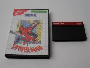 Spider-Man (PAL) Sega Master System Boxed, No Manual - Imagen 1 de 3