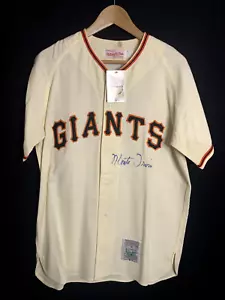 Monte Irvin #20 signiertes Mitchell and Ness New York Baseball Giants Trikot - Bild 1 von 6