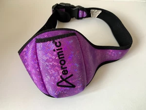 Item title Aeromic Bling Pouchbelt Purple Python Fitness Instructor - Size M - Picture 1 of 10