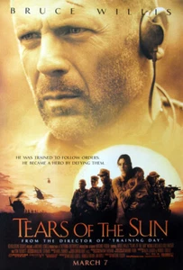 LACRIME DI SOLE grande poster originale 27x40 D/S film 2002 (th60) - Foto 1 di 1