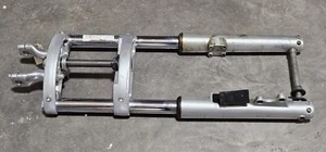 2001 Victory Deluxe V92C Front Forks Triple Tree Clamp Complete Suspension Unit - Picture 1 of 9