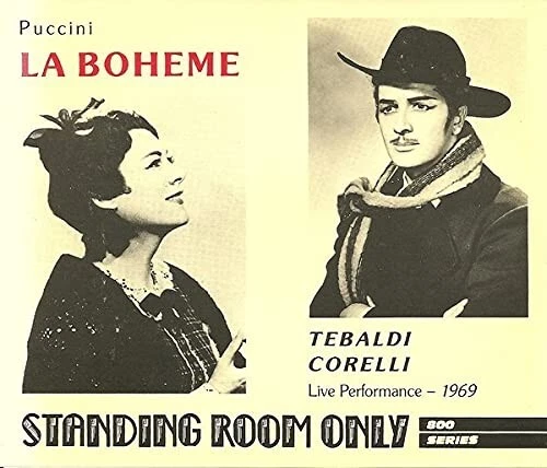 Puccini La boheme - Corelli, Tebaldi - Like NEW 2-CD Box Set - Free Ship - Image 1 of 1