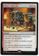 MTG magic 4x Master Warcraft (M/NM) Commander Anthology