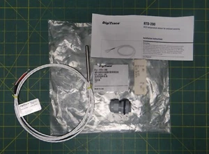 DigiTrace Digi-RTD-200 Three-Wire Ambient Temperature Sensor w/ 1/2"NPT Fitting - Picture 1 of 9