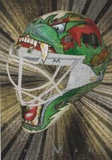 2001-02 Between the Pipes The Mask Gold #19 Manny Fernandez