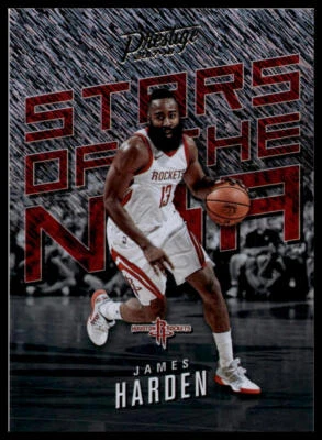 2017-18 Panini Prestige #4 James Harden Stars of the NBA - Image 1 of 2