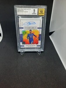 2022-23 Impeccable Soccer Christian Pulisic Indelible Ink ON CARD /59 GEM BGS 10 - Bild 1 von 2