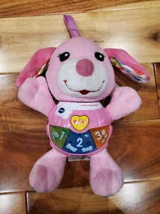 VTech Baby Cuddle And Sing Puppy Dog - Pink Lullaby**Works Great** - Picture 1 of 7