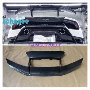 carbon fiber rear trunk spoiler wing for lamborghini huracan lp580 lp610 p style - Imagen 1 de 12