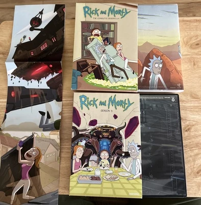 Rick and Morty: The Complete Seasons 1-5 (DVD) 📀 Authentic US Release - Image 1 of 4