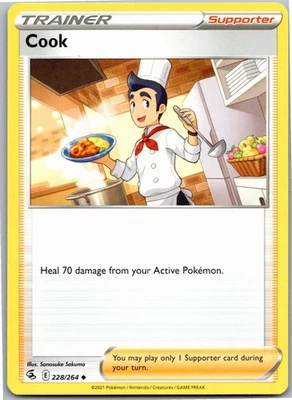 Cook - SWSH08: Fusion Strike 228/264 - Uncommon - NM Pokémon TCG - Image 1 of 2