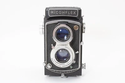 [Near Mint] Ricoh Ricohflex New Dia 6x6 TLR Film Camera 8cm F3.5 Lens From JAPAN - Image 1 of 4