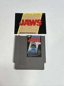 Nintendo Entertainment System JAWS 1987 NES cartucho ¡con manual de instrucciones!!! - Imagen 1 de 8