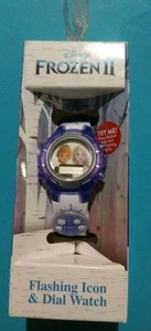 Disney’s Frozen blinkende LCD Digitaluhr, Anna & Elsa, ab 6+, BRANDNEU - Bild 1 von 2