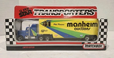 Matchbox Convoy CY104 Kenworth Box Truck "Manheim Auctions" Nascar - Image 1 of 4