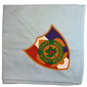 Theodore Roosevelt NY SCHIFF SCOUT RESERVATION BLUE Neckerchief - Picture 1 of 2