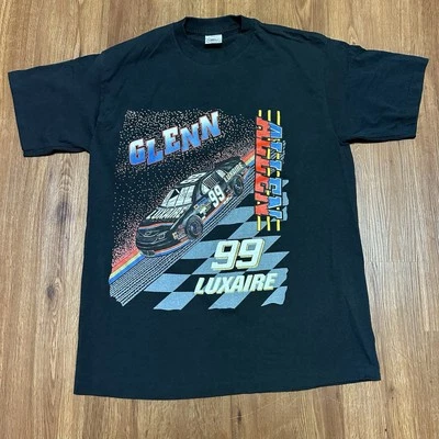 Camisa NASCAR de colección para hombre grande negra AOP #99 Glenn Luxaire Foto 1 de 4