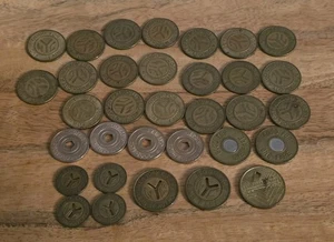 (lot of 33)New York City Transit Authority Subway Train Bus Tokens NYC MTA - Picture 1 of 3