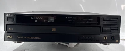 Sony CDP-C601ES 5 Disc CD Changer Elevated Series Player - Tested! - EB-19346 - Image 1 of 4